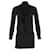 Theory - Mini-robe à nœud lavallière en viscose noire Polyester  ref.1293909