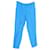 Pantalon droit Loro Piana en lin bleu  ref.1293913