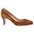 Gianvito Rossi Pointed Toe Pumps in Brown Suede  ref.1293929