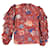 Ulla Johnson Top de manga com babados em algodão vermelho  ref.1293955