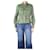 Veronica Beard Green denim jacket - size M Cotton  ref.1293976