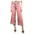 Msgm Rosa Jeans mit Säurewaschung – Größe UK 10 Pink Baumwolle  ref.1293978