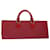 LOUIS VUITTON Epi Sac Triangle Hand Bag Red M52097 LV Auth 67056 Leather  ref.1294067