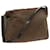 FENDI Zucchino Canvas Shoulder Bag Brown Auth 67343  ref.1294069