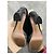 Prada Platform Shoes Black Python Suede Size 40 - view 3
