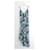 Autre Marque Vestido de alça com estampa floral e babado na barra da marca PatBO. Azul Poliéster  ref.1294133