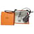 campanilla, tirador y candado Hermès nuevos para bolso Hermès, caja y bolsa antipolvo. Castaño Cuero  ref.1294142