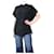 Diane Von Furstenberg Camisa de seda negra oversize - talla XS Negro  ref.1294202