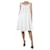Dolce & Gabbana Robe blanche en coton sans manches - taille UK 6  ref.1294219