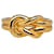 Ring Hermès Anillo de bufanda Hermes Gold Regate Dorado Metal Chapado en oro  ref.1294232