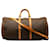 Louis Vuitton Brown Monogram Keepall Bandouliere 60 Marrone Pelle Tela  ref.1294256