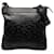 Bolso bandolera Horsebit de cuero en relieve negro de Gucci Becerro  ref.1294275