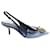 Dolce & Gabbana Sandalen Blau Leder  ref.1294311