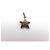 muito 2 PINGENTES DODO POMELLATO STAR STELLINA EM OURO AMARELO 18K COLLIE Dourado - vista 3