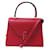 NEUF SAC A MAIN VALEXTRA ISIDE WBES0036028LOC99RR EN CUIR ROUGE HAND BAG  ref.1294390