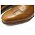 CHAUSSURES AUBERCY SNEAKER NOISETTE 9.5 43.5 BASKETS EN CUIR CAMEL LEATHER - vue 9