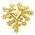 Other jewelry NEW VINTAGE CHRISTIAN LACROIX HEART AND STARS CHRISTMAS BROOCH 1993 DORE BROOCH Golden Metal  ref.1294447