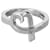TIFFANY & CO. Paloma Picasso Loving Heart Ring em prata de lei 02 ctw Metálico Metal  ref.1294482