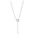 Hermès Finesse Fashion Necklace in 18K white gold 0.55 ctw Silvery Metallic Metal  ref.1294483