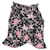 Isabel Marant Mini-jupe fleurie en coton noir  ref.1294498
