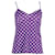 Camiseta sin mangas de seda violeta con lunares de Zimmermann  ref.1294509