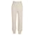Autre Marque The Frankie Shop Ribbed Track Pants in White Wool Beige  ref.1294537