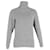 Chloé Chloe Roll-Neck Sweater in Grey Cashmere Wool  ref.1294568