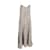 Vestido largo lencero Theory Georgette de seda con estampado animal  ref.1294590