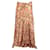 Etro Floral-Print A-line Maxi Skirt in Multicolor Silk Multiple colors  ref.1294598