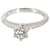 TIFFANY & CO. Solitaire Engagement Ring In Platinum .40 ctw. Silvery Metallic Metal  ref.1294637