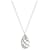 TIFFANY & CO. Paloma Picasso Venezia Luce Small Pendant Necklace Sterling Silver Silvery Metallic Metal  ref.1294646