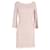 Diane von Furstenberg Lace Zarita Dress in Pastel Pink Rayon Flesh Cellulose fibre  ref.1294647