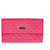Marc Jacobs gesteppte Clutch aus rosa Leder Pink  ref.1294687