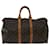 Louis Vuitton Keepall 55 Brown Cloth  ref.1294788