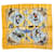 Hermès HERMES Silk handkerchief Carre 90 Yellow  ref.1295125