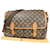 Louis Vuitton Gibecière Brown Cloth  ref.1295199