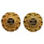 CHANEL Earrings Timeless/classique Golden Metal  ref.1295250