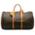 LOUIS VUITTON Travel bags Keepall Brown Leather  ref.1295340