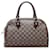 LOUIS VUITTON Handbags Duomo Brown Cloth  ref.1295371