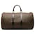 LOUIS VUITTON Travel bags Keepall Brown Cloth  ref.1295372