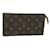 Louis Vuitton Pochette Accessoire Brown Cloth  ref.1295580