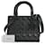 Dior Lady O Black Leather  ref.1295609