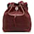 CARTIER Handtaschen Zeitlos/klassisch Rot Leder  ref.1295715