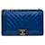 Boy CHANEL Handbags Timeless/classique Blue Leather  ref.1295728