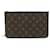Louis Vuitton POCHETTE NEVERFULL Brown Cloth  ref.1295735