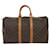 Louis Vuitton Keepall 45 Brown Cloth  ref.1295740