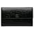CHANEL Wallets Other Black Leather  ref.1295802