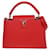 Louis Vuitton Capucines Rosso Pelle  ref.1295944