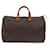 Louis Vuitton Speedy 35 Brown Cloth  ref.1295957