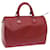 Louis Vuitton Speedy 30 Rosso Pelle  ref.1295975